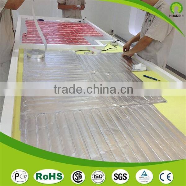 2016 new self regulating wooden floor and carpet heating mat for Europe Market