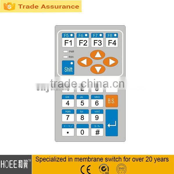 China professional OEM design graphic overlay multi color front panel