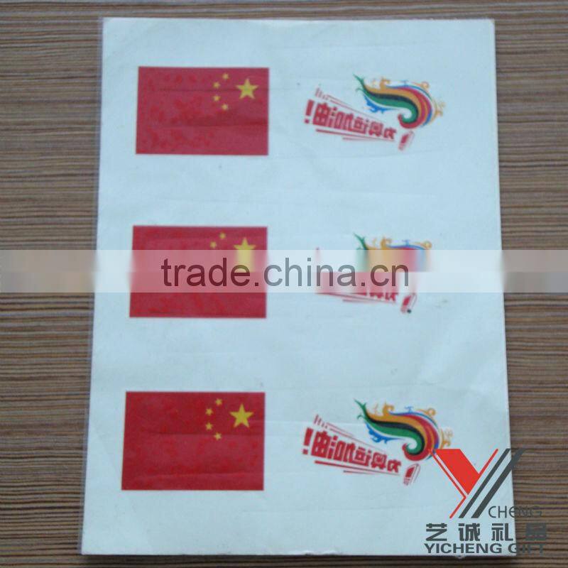 2015 new eco-friendly decor face stickers EN71test