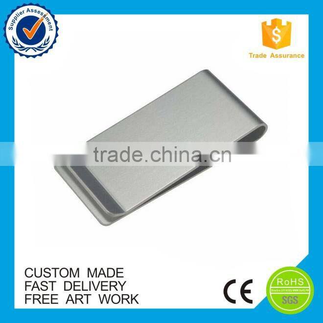 High quality blank design wallet silver custom metal money clip