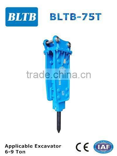 High Qualilty BLTB-75 Hydraulic Hammer(box type/top type/side type) for 6-9Ton Excavator