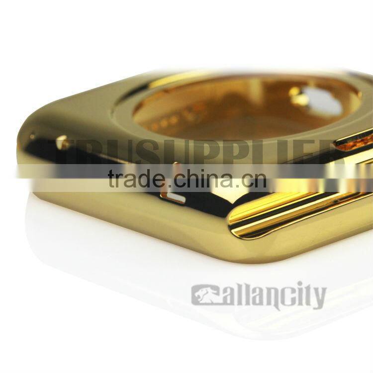 2015 Latest Design Gold Plated Case for Apple Watch Back Cover for Apple Watch with Full Buttons