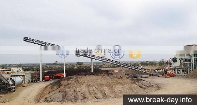 High capacity low cost European Type basalt rock jaw crusher