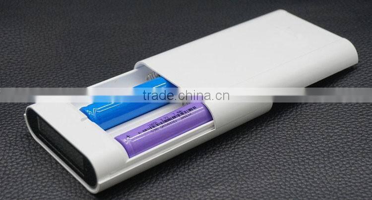 multi function power bank 18650 battery case 2A output 18650 charger DIY high capacity display power bank for pad cellphone
