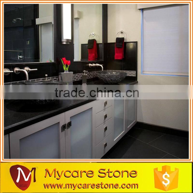 Natural river stone vessel sink