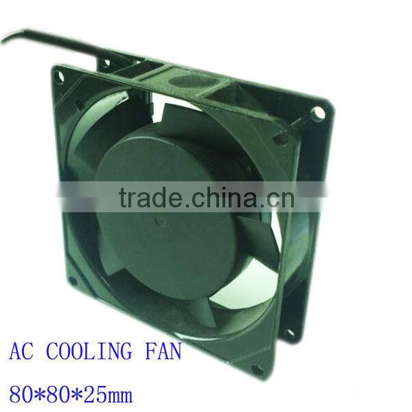 High quality AC cooling fan 80x80x25mm mini fan 220v
