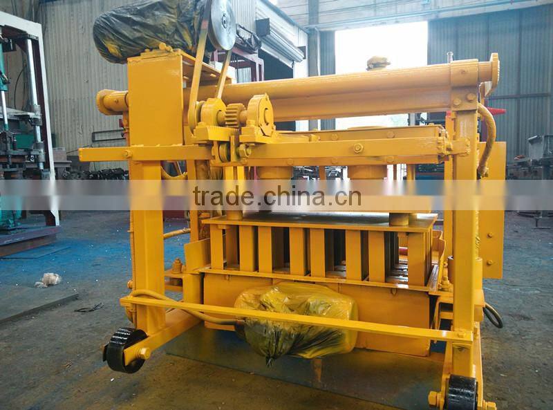 indonesia columbia concrete block machine QMY4-30 handmade brick making machine