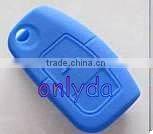 Fashion promotional gifts silicone key cover silicone skin cover for car key with green colour