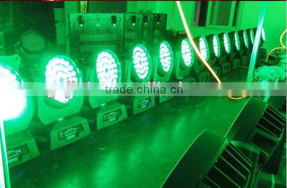 High Qulity 36*15w Led Moving Head With Zoom Disco Lighting Wash Beam Led Moving Head Lights