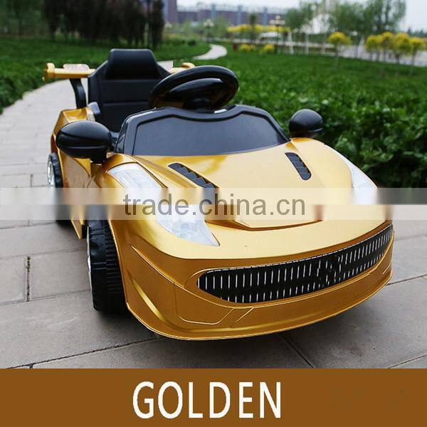 2015 hot sale double drive electric baby toy car,12V remote control children ride on car kids ride on car