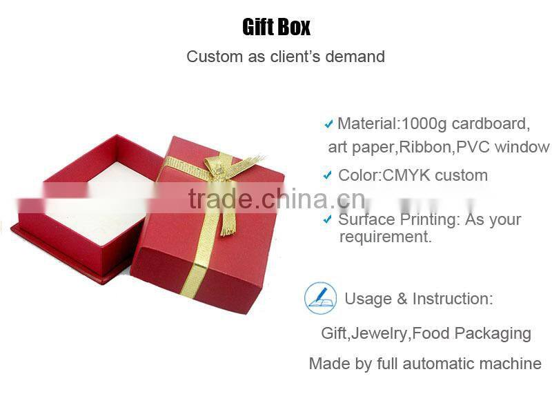 2015 Cardboard Gift Box Packaging Custom Printing And Size From Biggest Manufacturer China