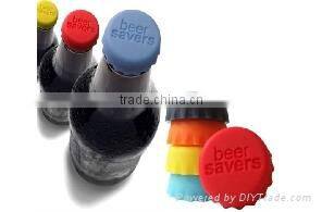 Hotsale silicone beer cap / bottle up