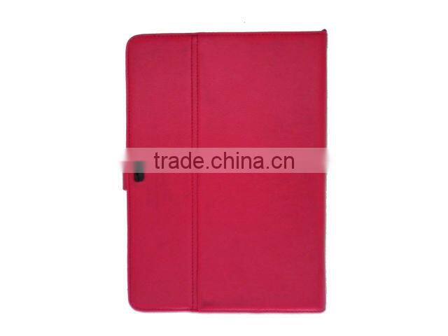 For Samsung Galaxy Tab 10.1 P7510 leather case stand red