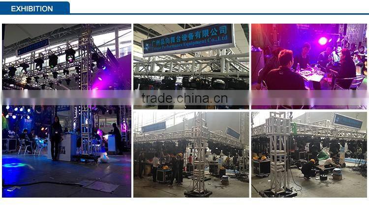 Aluminum beam truss system ground support lighting truss