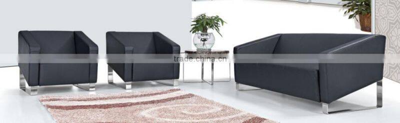 Green leather fancy sectional sofa sets 131 G-319