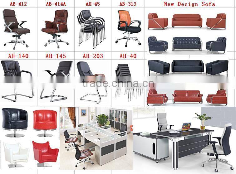 Comfortable Sectional sofa fabric sofa green color for office G-336