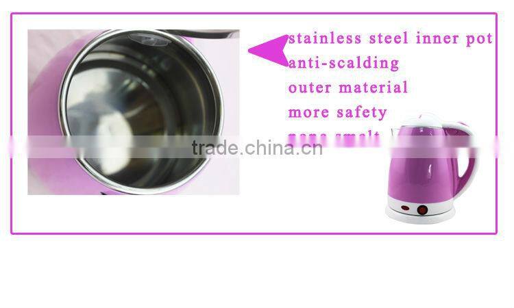 anti-heating electric fast kettle MEK009B-PW 1.8L boiling water kettle