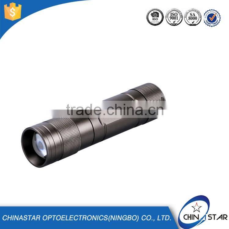 1300LM XM-L T6 Most Powerful Aluminum Zoom Tactical Flashlight