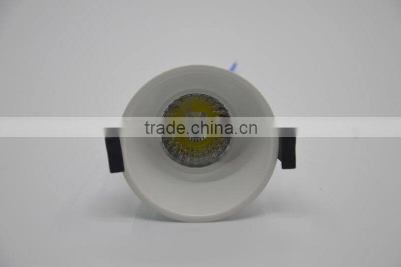 Pure Aluminum Body Matt White Surface COB Led Downlight TEC002ND6WC