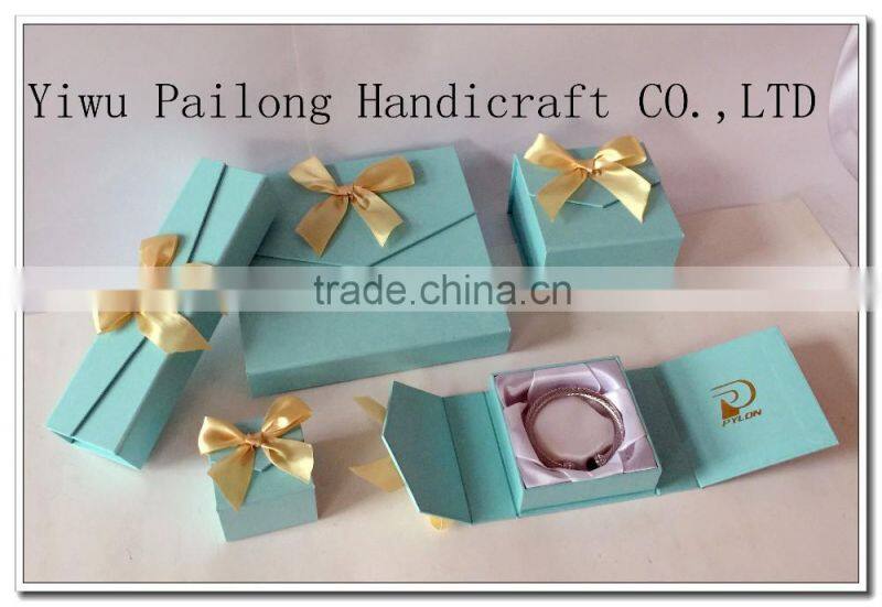 eco-friendly custom fashion elegant empty unique paper jewlery gift boxes