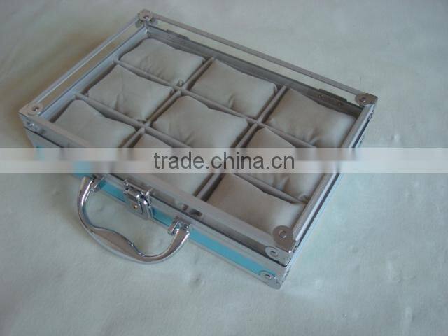 Aluminum jewelry case watch case SB019