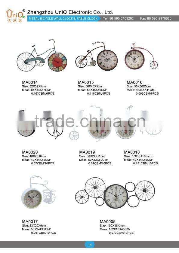 M1420 14" fashion design unique wall clock designs