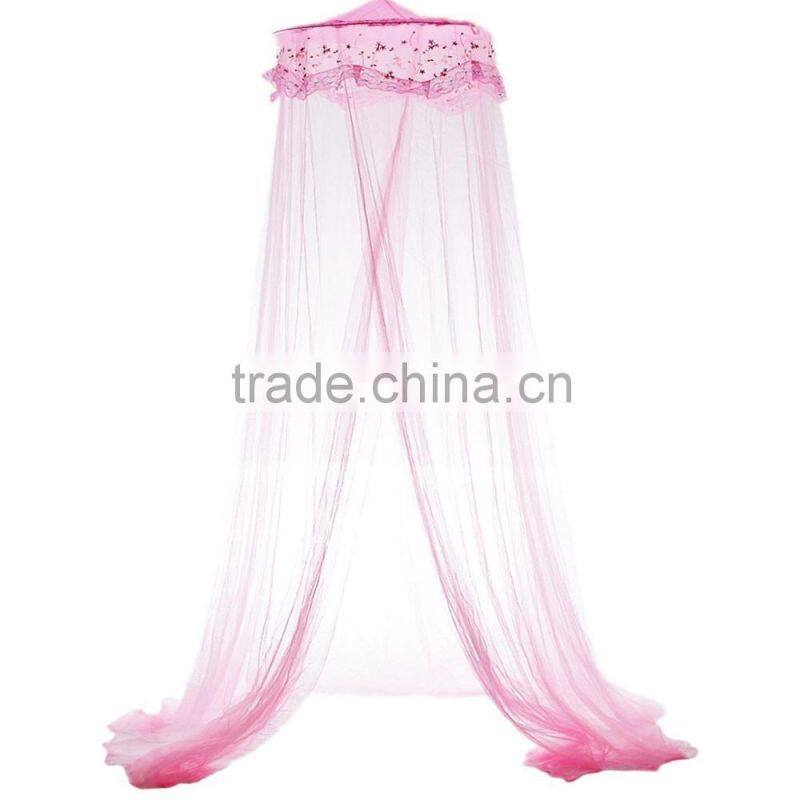 New Round Lace Curtain Dome Bed Canopy Netting Princess Mosquito Net