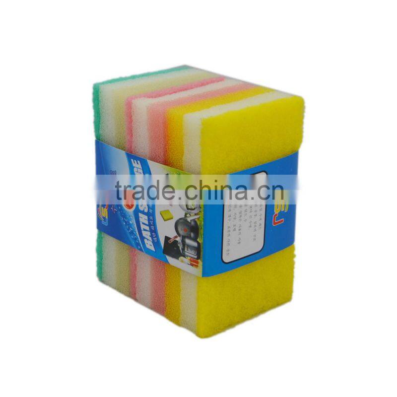 hot kitchen products 3 iN 1 deluxe cleaning sponge nylon hot pads with various color