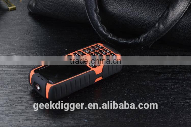 XP3500 Green Quad Band Unlocked Phone FM / MP3 / Dual SIM / Flashlight / Power Bank