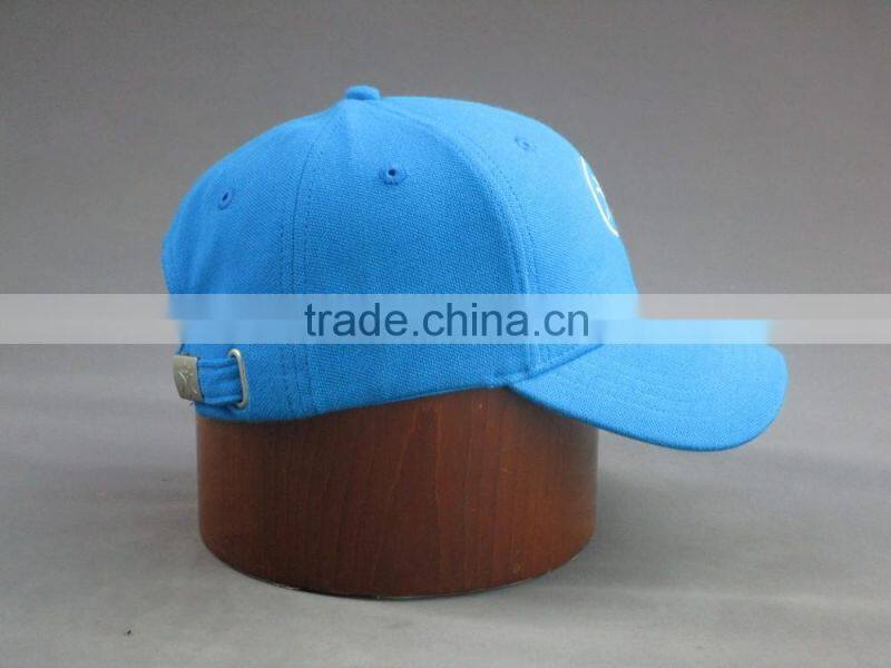 Custom high quality 6-panel Cotton twill Baseball cap with flat embroidery
