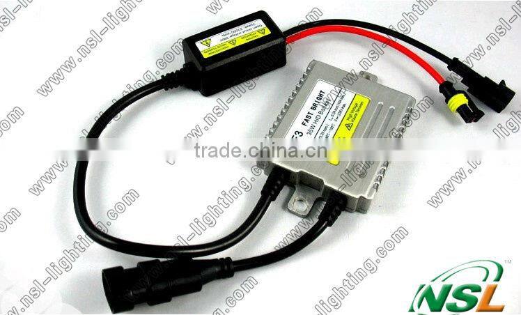 FASTER THAN OEM BALLAST, HOT F3 FAST BRIGHT AC 35W DIGITAL HID XENON BALLAST, BRIGHT IN ONE SECOND