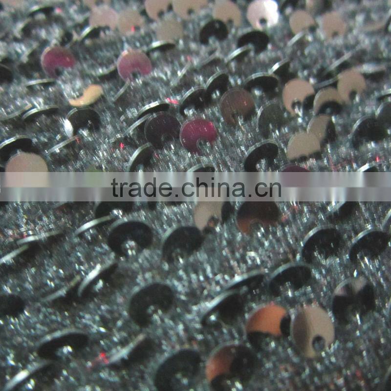 ES6057 stretch all over sequin embroidery fabric for women fashion fabric
