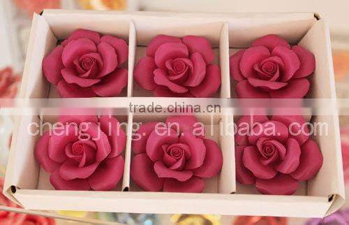decorative artificial flower brooches