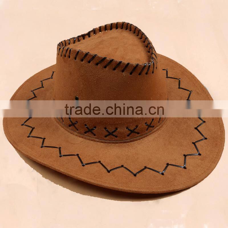 New 2015 Summer Spring Sun Hat Cowboy Hat Men and Women Outdoor Caps Fashion Cowboy 4 Colors