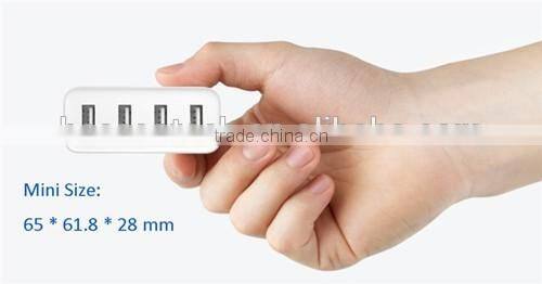 Original Xiaomi 2A Quick Charge Plug 4 Port Micro USB Power Charger Adapter HUB For Samsung iPhone Xiaomi Mobile Phone charger