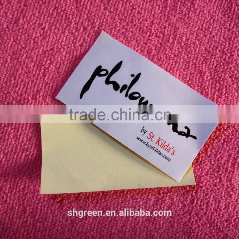 Beatiful girl eco-friendly vinyl sticker for food