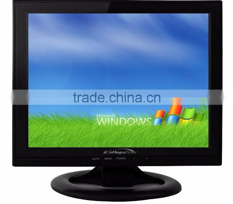 Low cost full color high definition lcd bus /car monitor with vga / dvi / hd mi/ usb