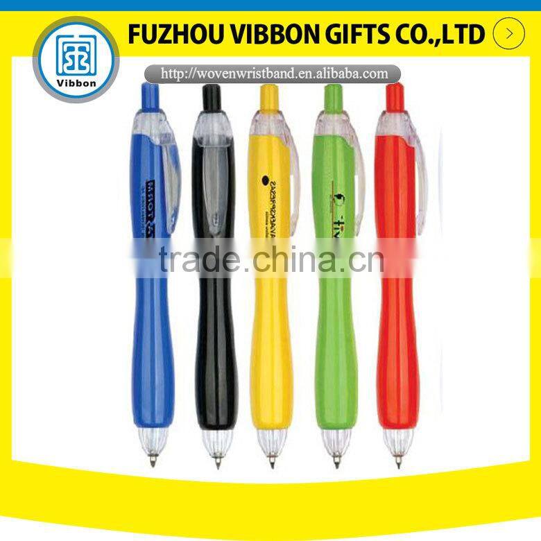 fashion promotion ball pen with custom logo for sale