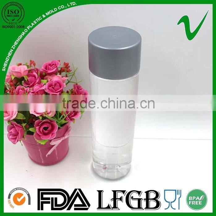 350ml hot design clear PET mineral water bottle with food grade