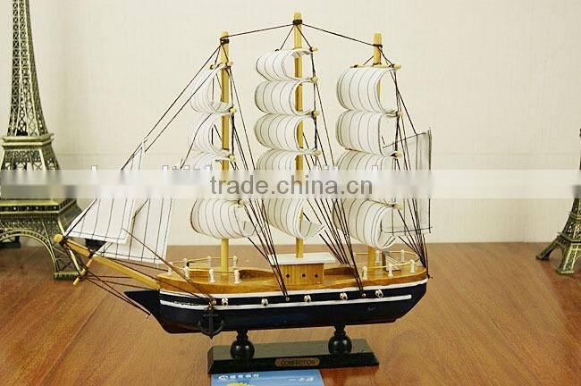 wooden ship model