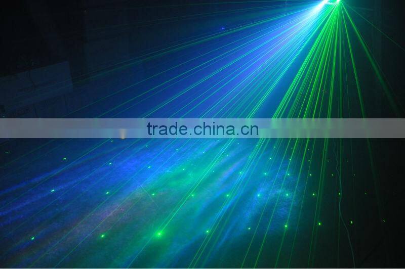 480mW RGB Multi-Effect Laser Light with LEDs background