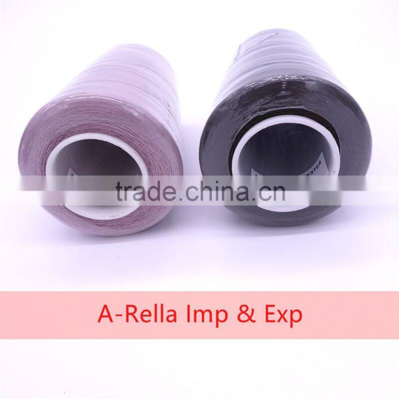 polyester sewing thread 3000y/cone dyed 40s/2