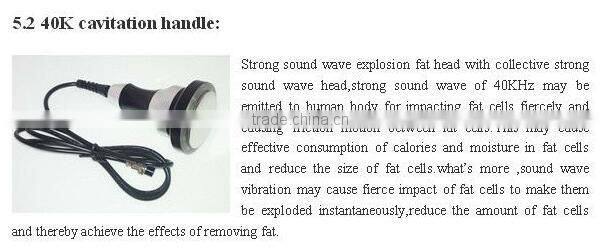 portabl device RF cavitation cryo lipo laser machine body slimming