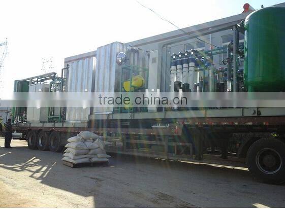 Two Stage Reverse Osmosis system + EDI system for Industrial feeding Pure Water