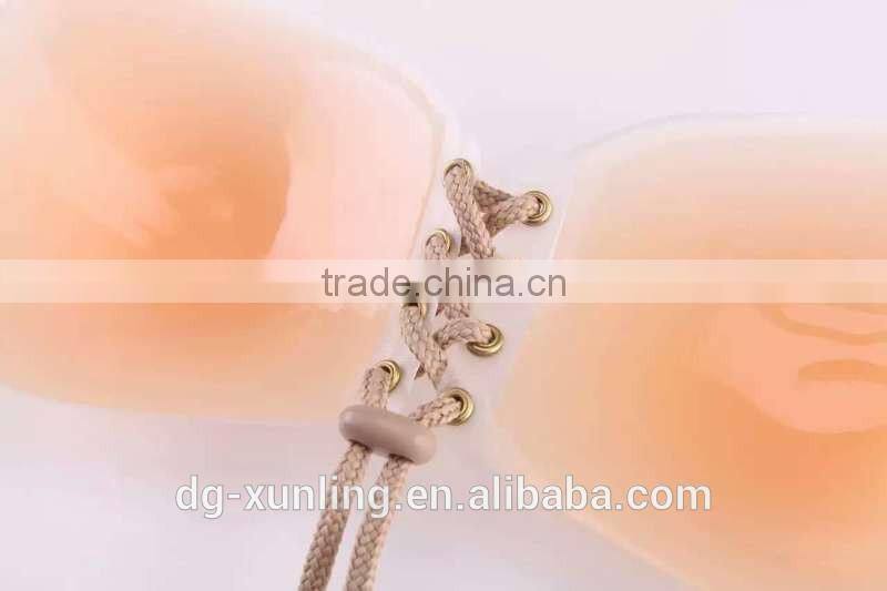 Hot Selling High Quality Ladies Silicone Bra Silicone Push Up Bra