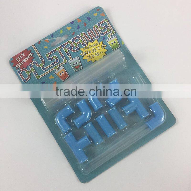 New-arrival Colorful Plastic Creative DIY Straws