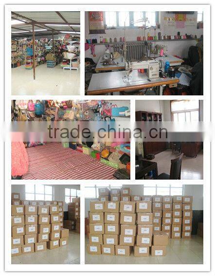 PP stripes straw handbag