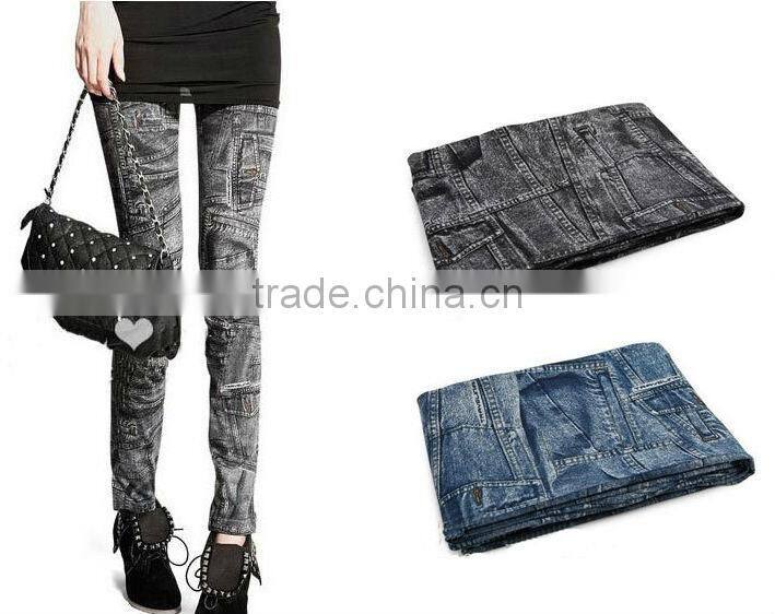 Hot Sexy Women Skinny Jeans Leggings Stretch Pencil Tights Pants Casual Slim Trousers Leggings Wholesale
