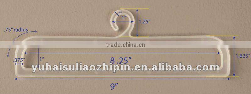 white Strong non-toxic clothes hanger hook