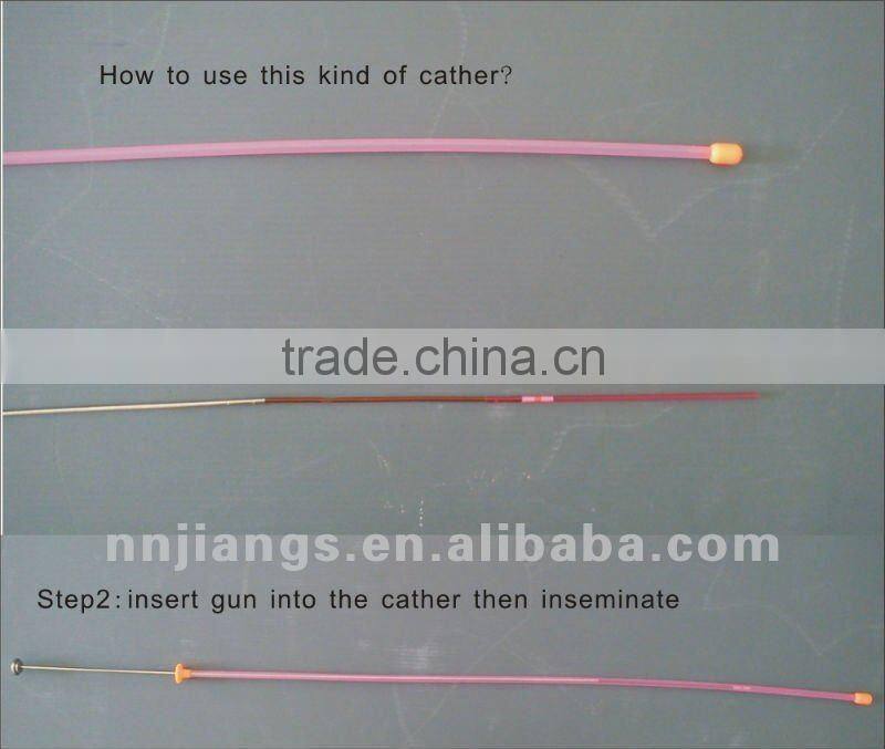 Jiang's insemination gun catheter for horses,semen sheath with factory price